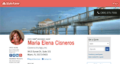 Desktop Screenshot of mariaelenacisneros.com